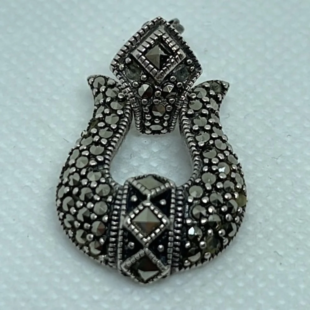 925 silver swarovski crystals earrings